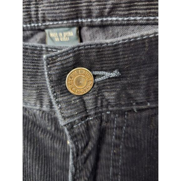 Ralph Lauren Polo Men's Straight Fit Corduroy Pants | Navy | 36/32 - Picture 2 of 6